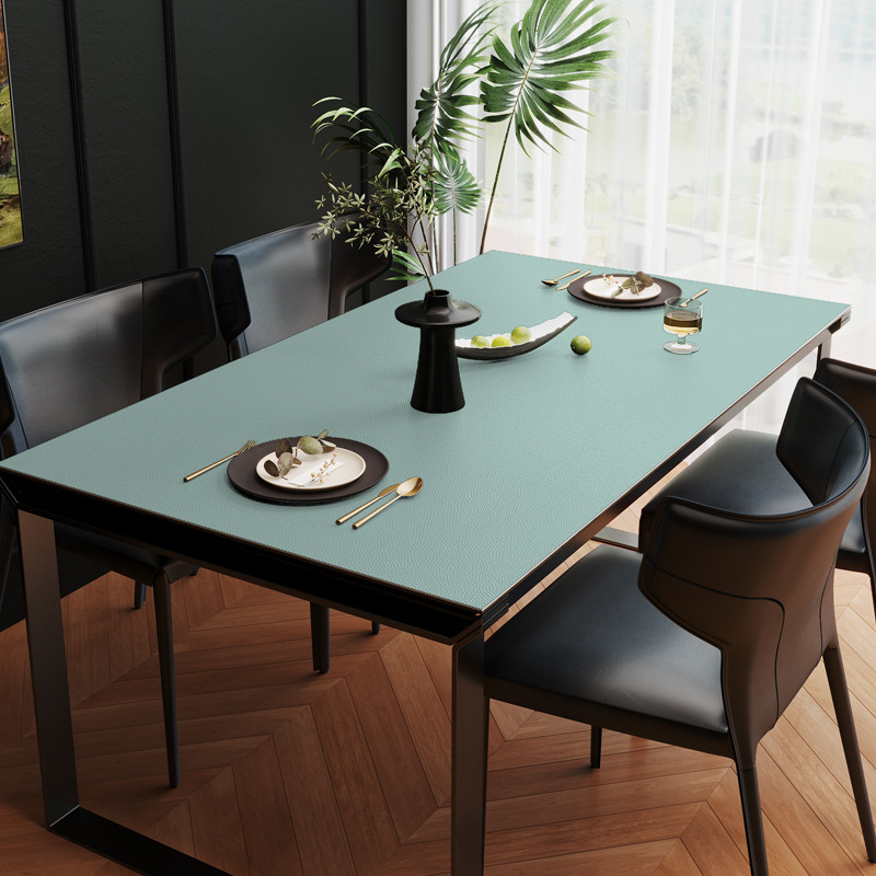 Kožna podloga za stol - pravokutna, vodootporna, otporna na ulje, protuklizna