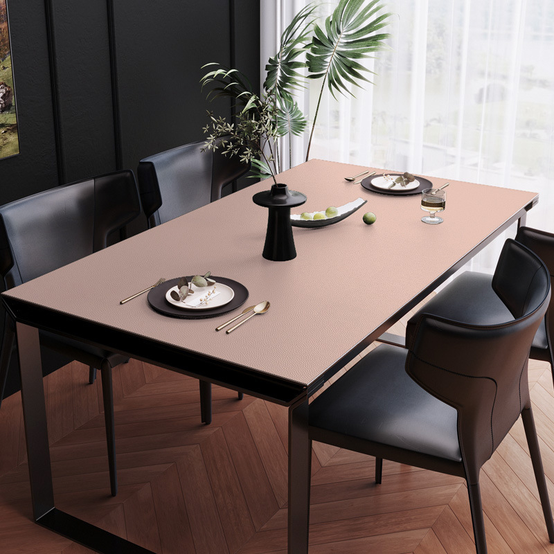 Kožna podloga za stol - pravokutna, vodootporna, otporna na ulje, protuklizna