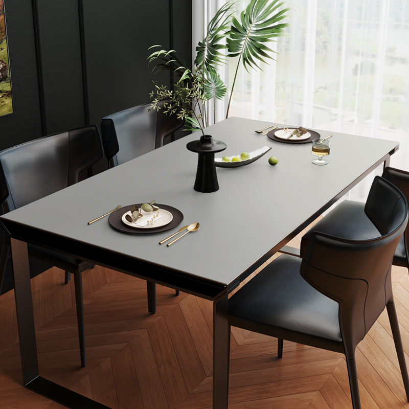 Kožna podloga za stol - pravokutna, vodootporna, otporna na ulje, protuklizna