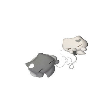 Stolni ubrus od pamuk-lino smeše, kvadratnog oblika, japanski stil, s sladkim motivom životinja, otporan na nabor i toplinsku izolaciju