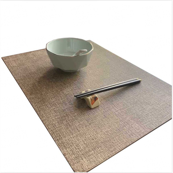 Față de masă din in, dreptunghiular, stil Nou Chinezesc, antiderapant, rezistent la căldură