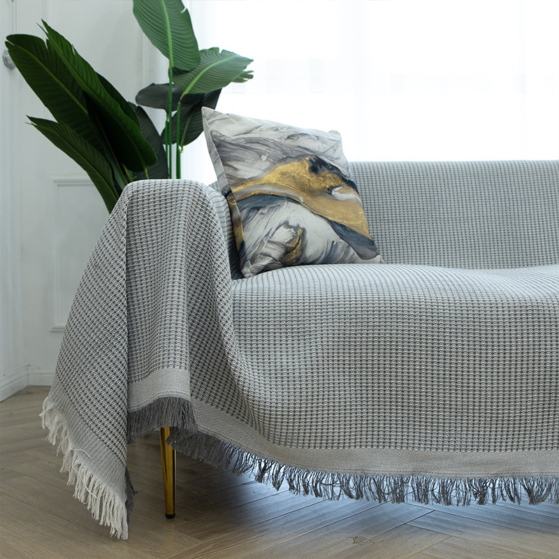 Κάλυμμα καναπέ από πολυεστέρα, ριγέ σχέδιο, απλό στυλ