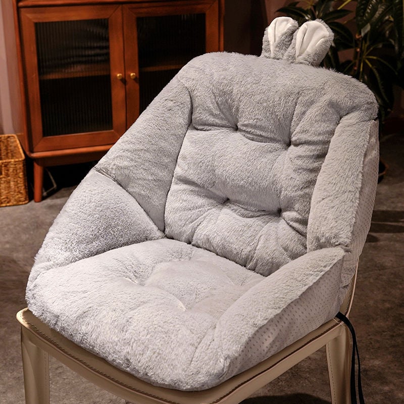 Μαξιλάρι γραφείου με ενσωματωμένη πλάτη και μαξιλάρι μέσης (βελούδινο ύφασμα; σχέδιο καρτούν; μινιμαλιστικό στυλ; καθολική εφαρμογή)