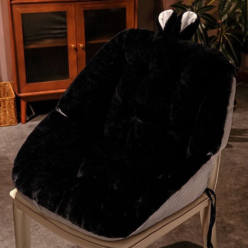 Μαξιλάρι γραφείου με ενσωματωμένη πλάτη και μαξιλάρι μέσης (βελούδινο ύφασμα; σχέδιο καρτούν; μινιμαλιστικό στυλ; καθολική εφαρμογή)