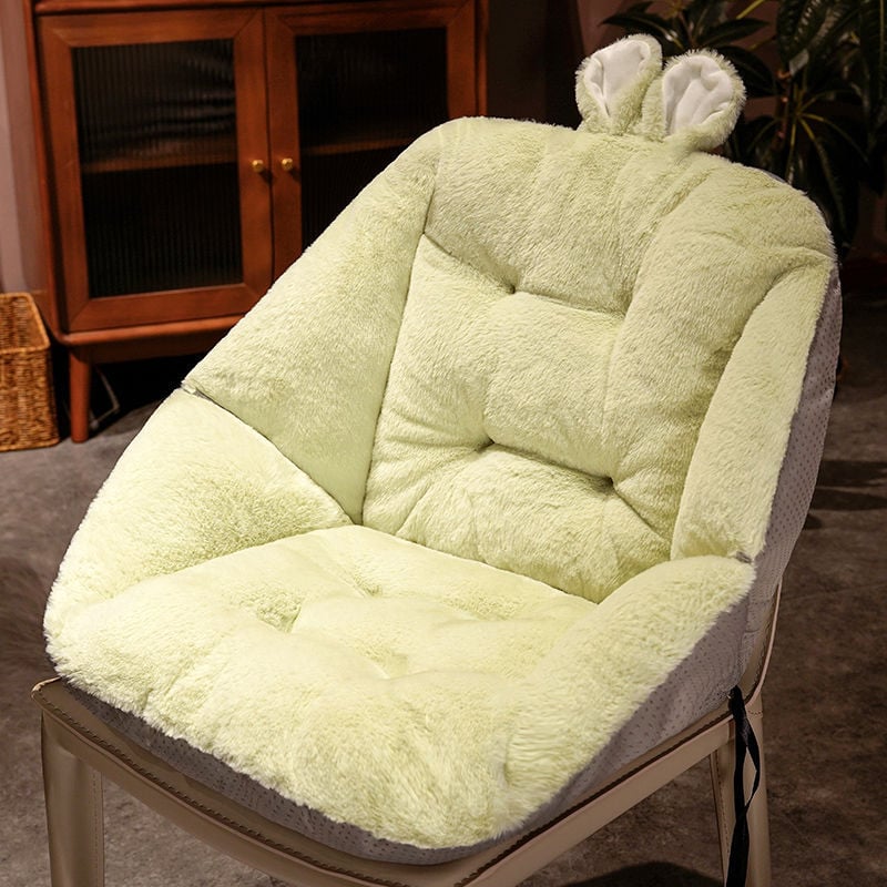 Μαξιλάρι γραφείου με ενσωματωμένη πλάτη και μαξιλάρι μέσης (βελούδινο ύφασμα; σχέδιο καρτούν; μινιμαλιστικό στυλ; καθολική εφαρμογή)