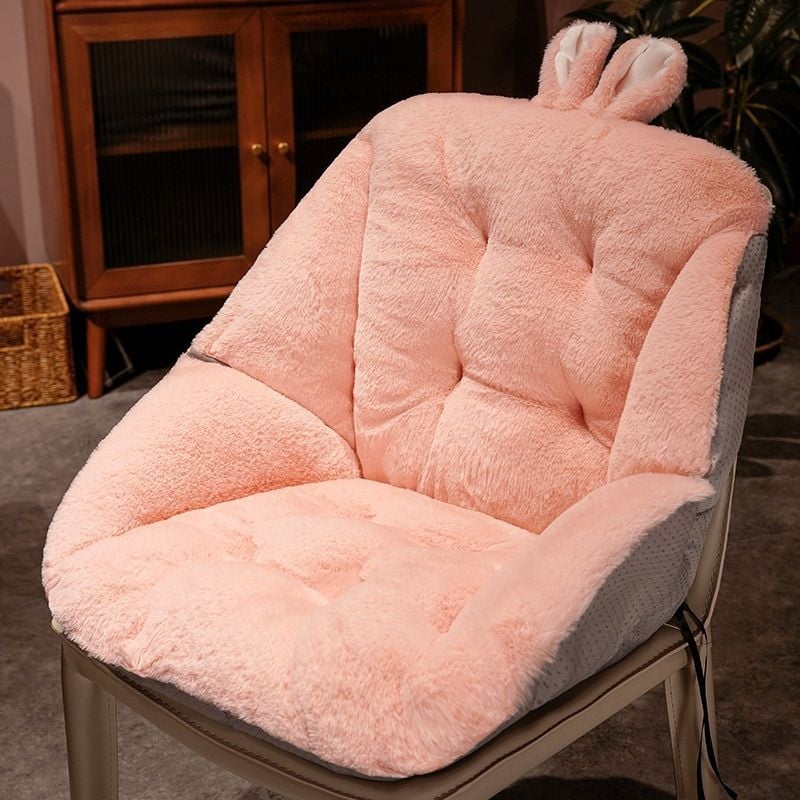 Μαξιλάρι γραφείου με ενσωματωμένη πλάτη και μαξιλάρι μέσης (βελούδινο ύφασμα; σχέδιο καρτούν; μινιμαλιστικό στυλ; καθολική εφαρμογή)