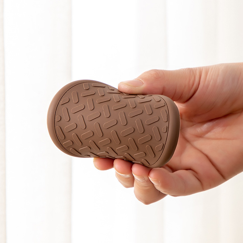 Mingshuo Bútorok csúszásmentes lábai asztalokhoz, székekhez és kanapékhoz – négyzet PVC, nordikus stílus