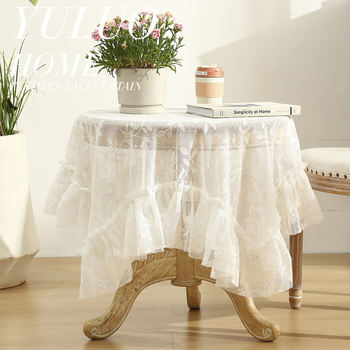 Față de masă, Yuro, stil francez, model floral, poliester