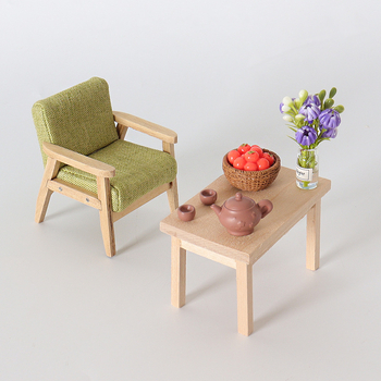 Μινιατούρα κουκλόσπιτο, μοντέλο, καναπές, καρέκλα, στολίδια, DIY, επιτραπέζια βάζα, σκηνή, τσαγιέρα, διακοσμητικά, αξεσουάρ