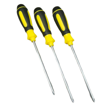 Отвертка с кръстова глава (Phillips) и магнитна приставка, CR-V стомана, неизолирана, тегло 0.2