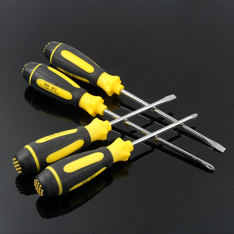 Отвертка с кръстова глава (Phillips) и магнитна приставка, CR-V стомана, неизолирана, тегло 0.2