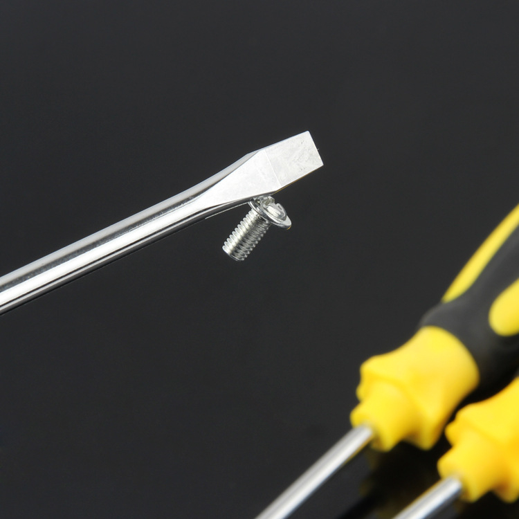 Отвертка с кръстова глава (Phillips) и магнитна приставка, CR-V стомана, неизолирана, тегло 0.2