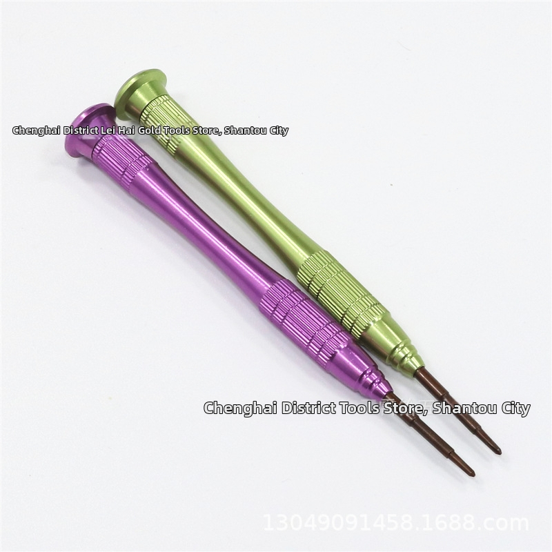 Sada ručných skrutkovačov z hliníkovej zliatiny s magnetickými bitmi zo S2 ocele, krížové a Torx hlavy (T2, T5, T6)