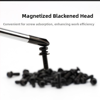 Magnetická skrutkovač s Phillips a plochou hlavou, 45# oceľ, Jiapan značka