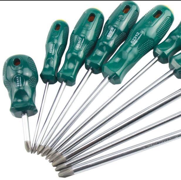 Кръстова отвертка с магнит и изолация, хром-ванадиева стомана, модел 62302-62320