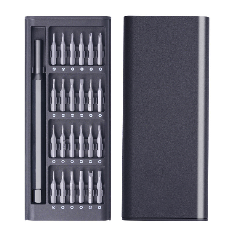 24-in-1 magnetski precizni set odvijača za popravak mobitela – S2 legura alatne čelika, neizolirano, težina 0,16 kg