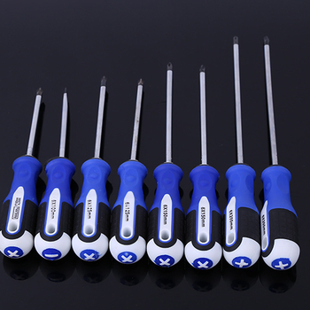 Philips mágneses csavarhúzó, króm-vanádium acélból, virág alakú fej, 5 mm tengelyátmérő, PP+TPR markolat