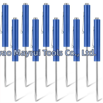 Meric skrutkovač v tvare piera z karbónovej ocele, s ABS rukoväťou, vymeniteľné dve hlavy, pero dizajn