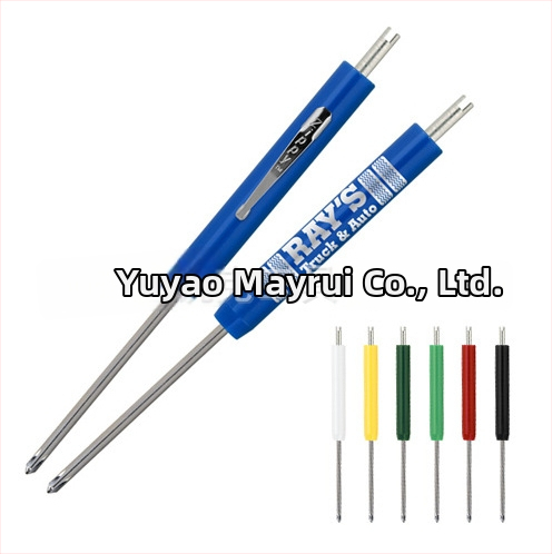 Meric skrutkovač v tvare piera z karbónovej ocele, s ABS rukoväťou, vymeniteľné dve hlavy, pero dizajn