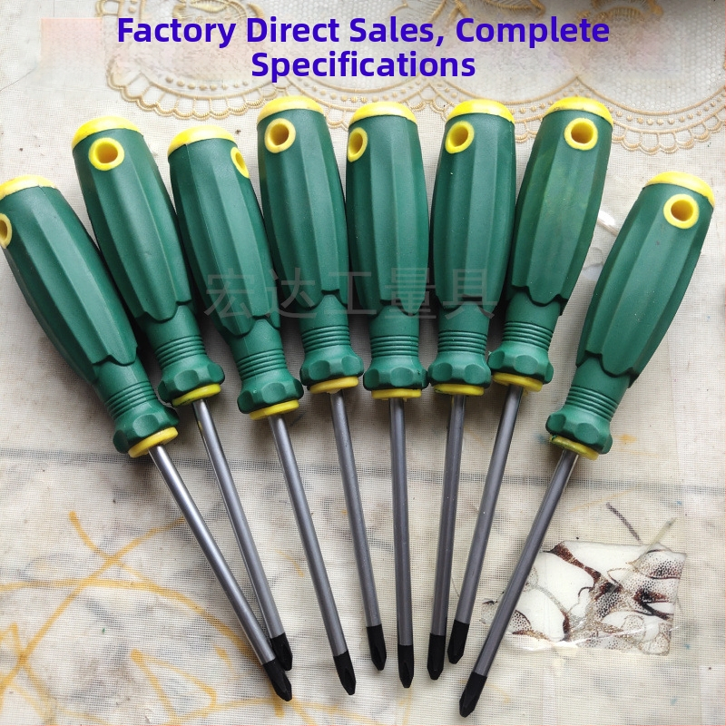 Magnetický skrutkovač s plochým, krížovým a Torx hrotom, z chrom-vanádovej ocele, mäkká gumová rukoväť