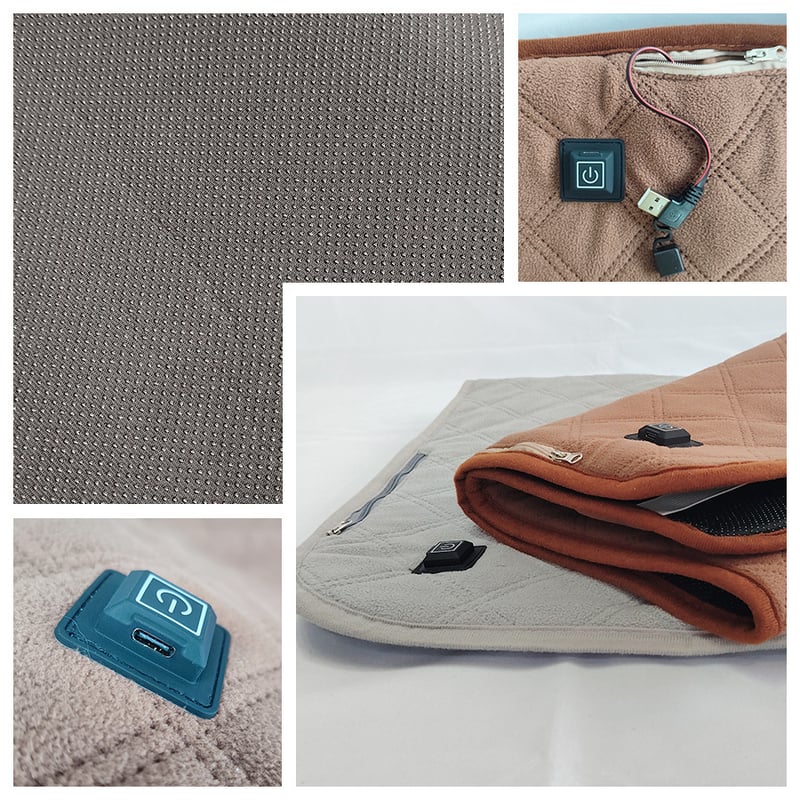 Трансгранична отопляема възглавница за седалка, артефакт за отопление на офиса, възглавница за седалка, малко електрическо одеяло, нагревателна подложка за включване в контакта, електрически протектор за матрак