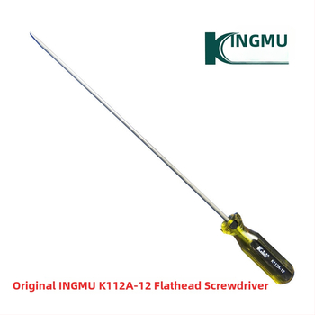 Kyomu K112A skrutkovač na opravy, plochá hlava, izolovaný a magnetický, chróm-vanádium oceľ, rukoväť z živice