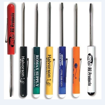 Mini skrutkovač na presné práce, dvojhlavý, pero štýl, z uhlíkovej ocele