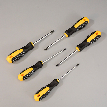 LIHODA Torx csavarhúzó készlet plum virág fejjel, izolált és mágneses, króm-vanádium acélból, teljes készlet T5-T30