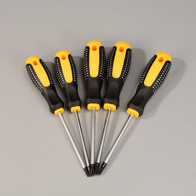 LIHODA Torx csavarhúzó készlet plum virág fejjel, izolált és mágneses, króm-vanádium acélból, teljes készlet T5-T30