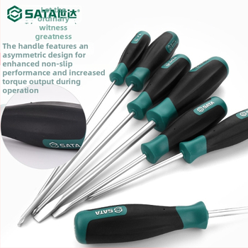 Shida plochý skrutkovač, chróm-vanádová oceľ, magnetický, neizolovaný