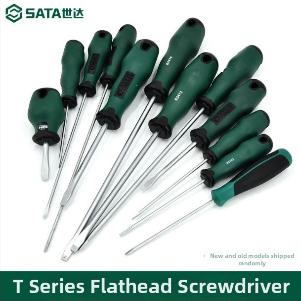 Shida plochý skrutkovač, chróm-vanádová oceľ, magnetický, neizolovaný