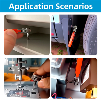 Ráčňová skrutkovačová sada - obojsmerná, kompaktná, viacúčelová s krátkymi bitmi (Cr-V čepeľ, magnetická, značka Chuanxing)