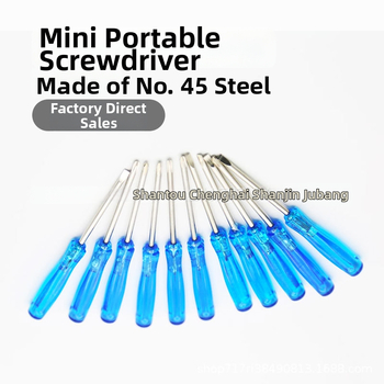 Phillips a ploché hlavy skrutkovače, 45# oceľ, magnetické, izolované, plastová rukoväť