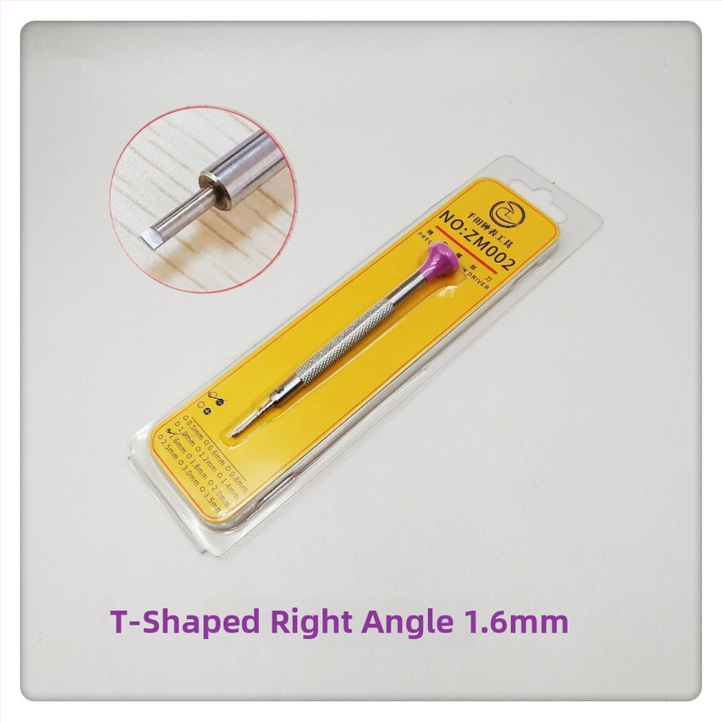 Zilan T-tvarovaný skrutkovač s pravým uhlom, protišmykový, HSS čepeľ, oceľová rukoväť