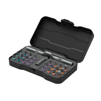 Duke RS2 40-u 1 set odvijača s racijskim mehanizmom i magnetskim bitovima, S2 alatna čelična, univerzalna ručka