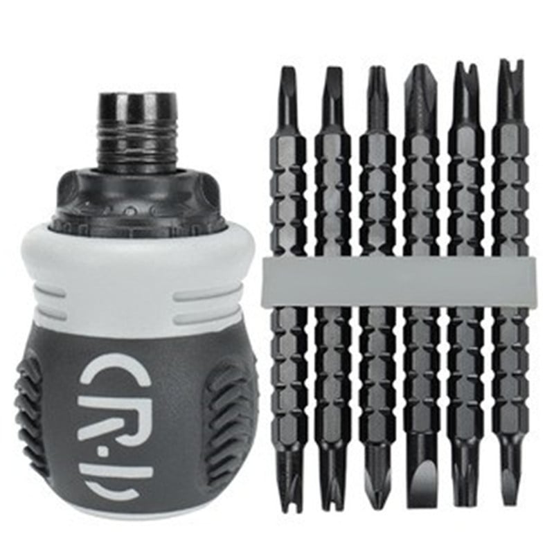Set odvijača s klikom, magnetni, izolirani, CR-V čelik, 200 g