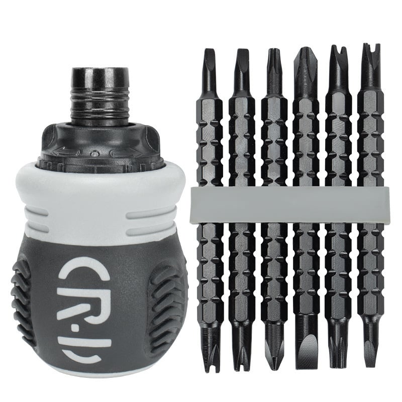 Set odvijača s klikom, magnetni, izolirani, CR-V čelik, 200 g