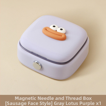Prenosná vrecková škatuľka na ihly, ABS materiál, 120 kusov v krabičke, Cute séria, Štýl: INS minimalistický/európsky/japonský