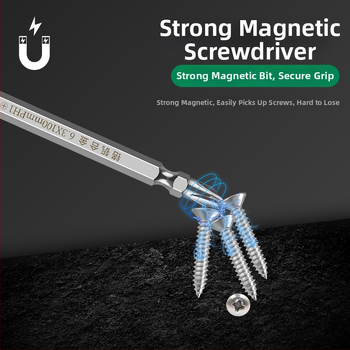 Dvojúčelová skrutkovač s krížovou a plochou hlavou, izolovaná, CR-V oceľ, TPR rukoväť, nie magnetická