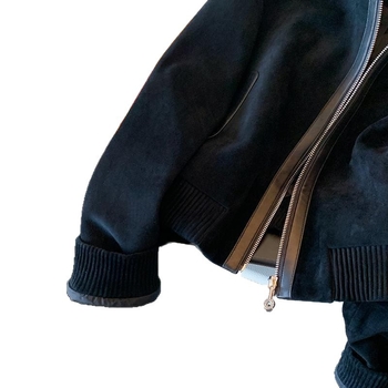 Dzseki polo gallérral, velúr-chenille anyag, szabályos ujjak, hossz 50–65 cm