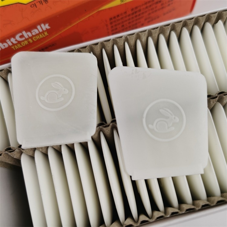 Rabbit márkájú láthatatlan viasz alapú jelölő por textíliák kivágásához – környezetbarát