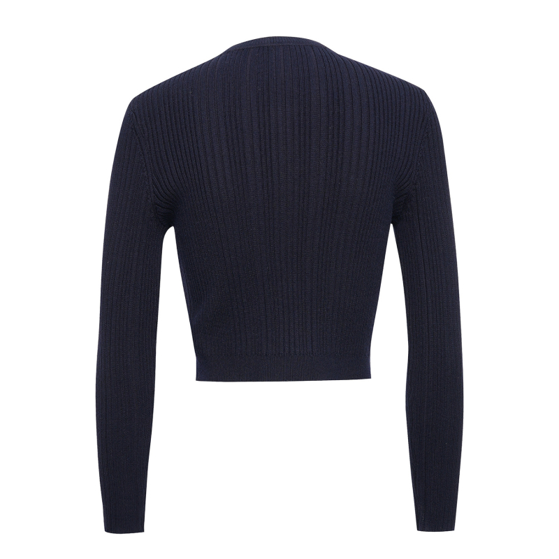 Slim-fit kardigan, s jednim redom kopčanja, okrugli izrez, floralni uzorak, smjesa viskoze i najlona