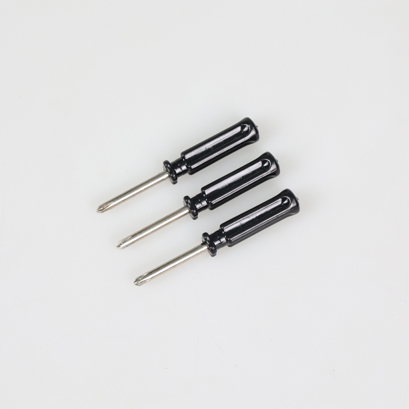 3,0 mm mini Philips odvijač, duljina 60 mm, crno/kristalno