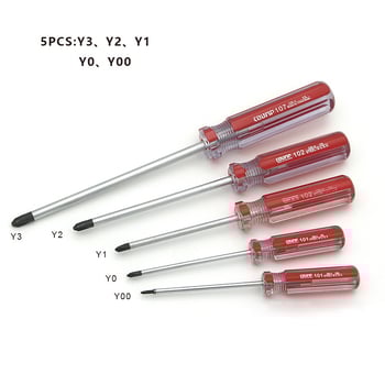 Set de șurubelnițe în formă Y, oțel CR-V crom-vanadiu, izolat și magnetic