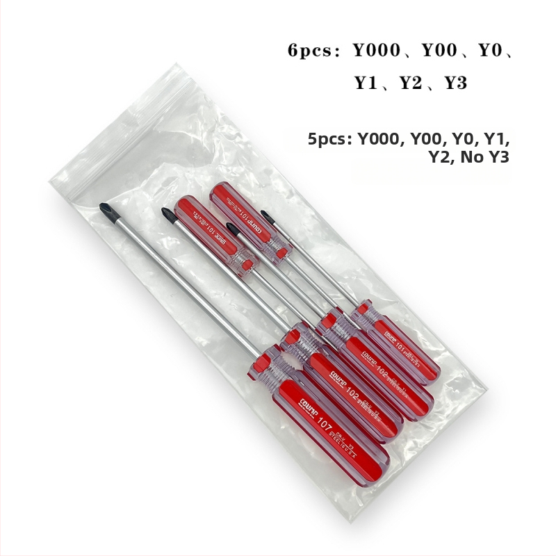 Sada skrutkovačov tvaru Y, CR-V chrómvanádiová oceľ, izolované a magnetické