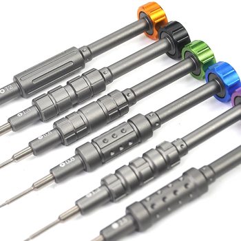 Set de șurubelnițe pentru reparatii electronice cu biti Cr-V, nemagnetice, potrivit pentru telefoane mobile și laptopuri