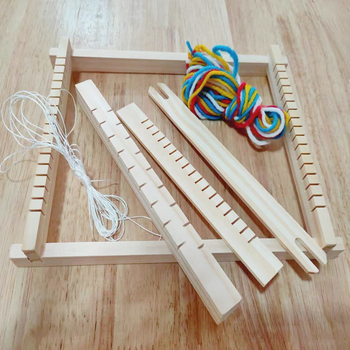 Mini loom - edukativna dječja tkalačka igračka za vrtić, materijal: New westine, pakiranje 150 kom, bruto težina 0.2 kg