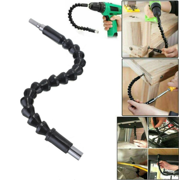 Produžni nastavak za električnu odvijaču s mekanim osovinama i kutnim spojem; nikl-krom čelični (nerđajući), izolirani, nemagnetni; težina 75; 1 kom; kompatibilno sa sleeve odvijačem