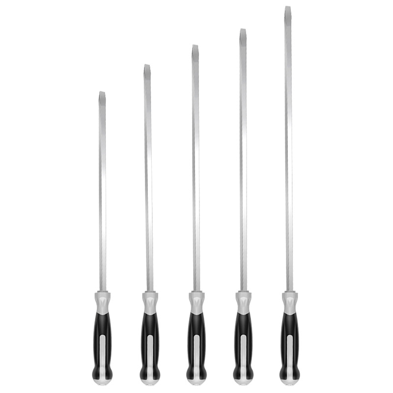 Μακρύ κατσαβίδι βιομηχανικού επιπέδου, μήκος 1000 mm, Cr-V χάλυβας, μη μονωμένο, μη μαγνητικό, 1,21 kg, πολλαπλές χρήσεις