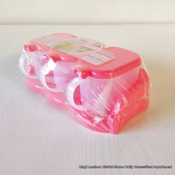 Κουτί μπαχαρικών με τρία διαμερίσματα από γυαλί — για στερεά μπαχαρικά, μοντέρνο μινιμαλιστικό στυλ, υψηλής ποιότητας